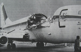 Imagen: Así quedó el avión tras el accidente. Wikimedia Commons